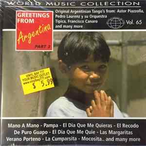 Various - World Music Collection Vol. 65: Greetings From Argentina Part 3 flac