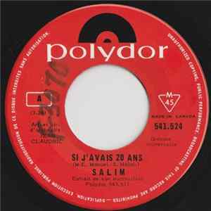 Salim - Si J'avais 20 Ans / C'est Le Bon Dieu Qui L'a Dit flac
