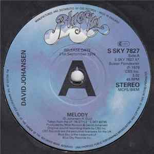 David Johansen - Melody / Wreckless Crazy flac