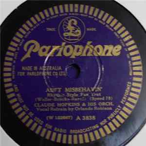 Claude Hopkins & His Orch. - Ain't Misbehavin' / Harlem Rhythm Dance flac