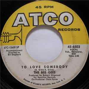 The Bee Gees - To Love Somebody flac
