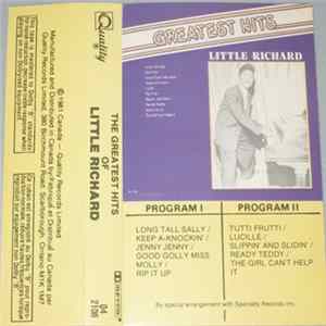 Little Richard - The Greatest Hits Of Little Richard flac
