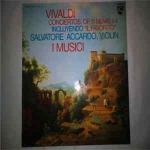 Vivaldi, Salvatore Accardo, I Musici - Cocertos, Op.11 Nos. 1-4 Including "Il Favorito" flac
