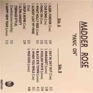 Madder Rose - Panic On flac