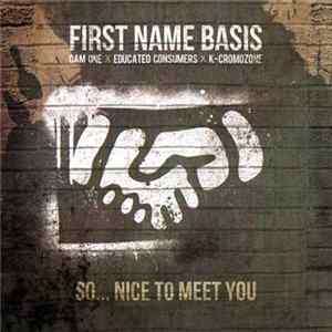 First Name Basis - So... Nice To Meet You flac