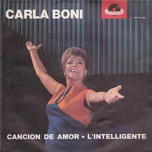 Carla Boni - Cancion De Amor / L'Intelligente flac