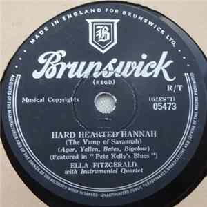 Ella Fitzgerald - Hard Hearted Hannah / Pete Kelly’s Blues flac