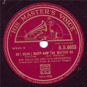 Sid Phillips And His Orchestra - Hors D'Oeuvres / Oh ! Dear ! What Can The Matter Be flac