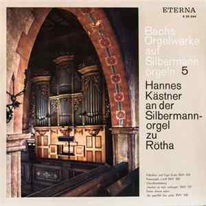 Bach, Hannes Kästner - Bachs Orgelwerke Auf Silbermann Orgeln 5 - Hannes Kastner An Der Silbermannorgel Zu Rötha flac