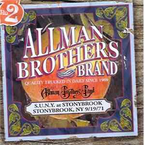 The Allman Brothers Band - S.U.N.Y. At Stonybrook, NY 9/19/71 flac