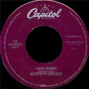 Meredith Brooks - I Need (Remix) / Pollyanne flac