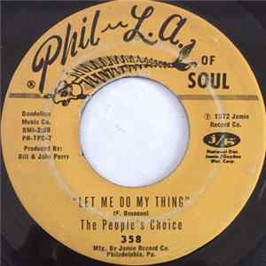 The People's Choice - Let Me Do My Thing / On A Cloudy Day flac