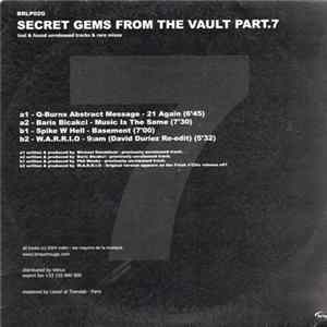 Various - Secret Gems From Da Vault Part 7 flac