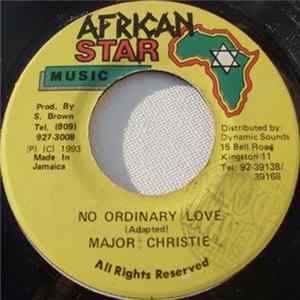 Major Christie - No Ordinary Love / Version flac