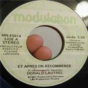 Donald Lautrec - Et Après On Recommence flac