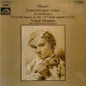 Mozart / Bath Festival Chamber Orchestra, Yehudi Menuhin - Concertos Pour Violon 1-5, Sinfonia Concertante K. 364 flac