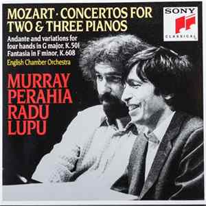 Mozart / English Chamber Orchestra, Murray Perahia, Radu Lupu - Concertos For Two & Three Pianos - Andante And Variations For Four Hands In C Major, K. 501 - Fantasia In F Minor, K. 608 flac