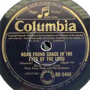 Burl Ives - Noah Found Grace In The Eyes Of The Lord / Oh! Dear! She's Wonderful, Beautiful flac