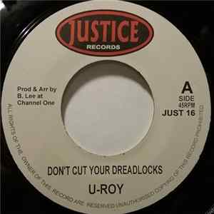 U-Roy - Don't Cut Your Dreadlocks / Dub With Me flac