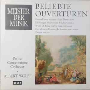 Pariser Conservatoire-Orchester, Albert Wolff - Beliebte Ouvertüren flac