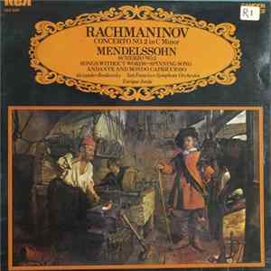 Rachmaninov, Mendelssohn, Alexander Brailowsky, San Francisco Symphony Orchestra, Enrique Jorda - Concerto No. 2 In C Minor / Songs Without Words-Spinning Song / Andante And Rondo Capriccioso flac