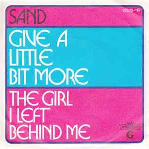 Sand - Give A Little Bit More flac
