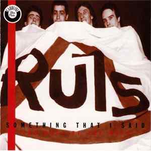 The Ruts - Something That I Said - The Best Of The Ruts flac