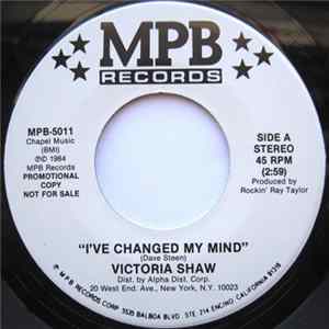 Victoria Shaw - I've Changed My Mind flac