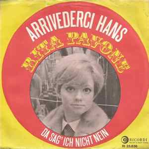 Rita Pavone - Arrivederci Hans flac
