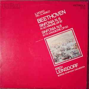 Ludwig van Beethoven, Boston Symphony Orchestra, Erich Leinsdorf - Sinfonia In Do Minore, Op.67 / Sinfonia N°8 In Fa Maggiore, Op.93 flac