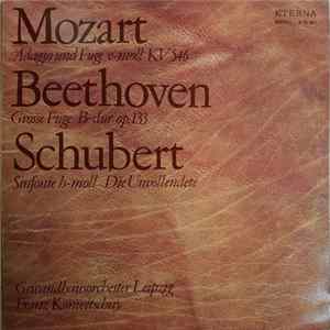 Gewandhausorchester Leipzig, Franz Konwitschny - Mozart Beethoven Schubert flac