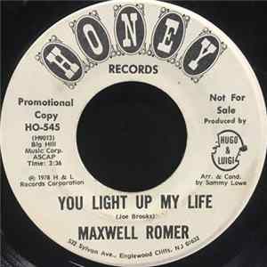 Maxwell Romer - You Light Up My Life flac