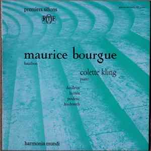 Maurice Bourgue, Colette Kling / Dutilleux, Britten, Poulenc, Hindemith - Maurice Bourgue, Hautbois flac