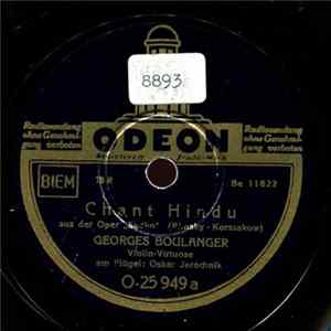 Georges Boulanger - Chant Hindu / Pizzicato flac