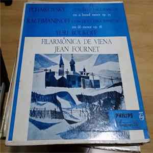 Tsjaikowski / Rachmaninoff - Yuri Boukoff , Piano - Wiener Symphoniker / Dirigent: Jean Fournet - Concertos Para Piano flac