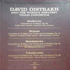 David Oistrakh - Plays the World's Greatest Violin Concertos flac