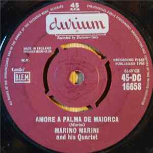 Marino Marini And His Quartet - Amore A Palma flac
