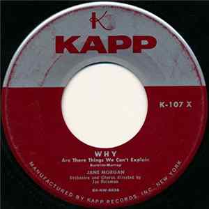 Jane Morgan - Why / The Heart You Break flac