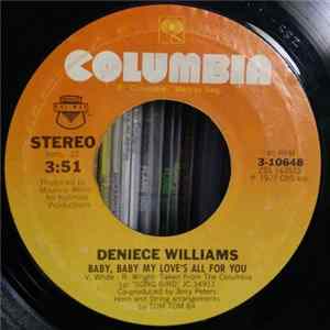 Deniece Williams - Baby, Baby My Love's All For You / Be Good To Me flac