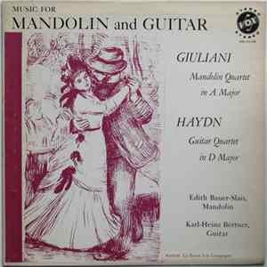F.G. Giuliani / Haydn - Edith Bauer-Slais, Karl-Heinz Böttner - Music For Mandolin And Guitar flac