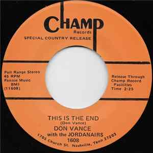 Don Vance with The Jordanairs - This Is The End flac