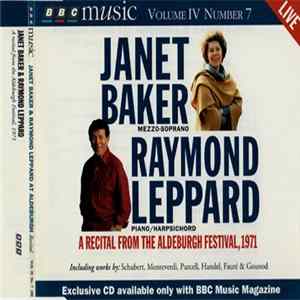 Janet Baker & Raymond Leppard - A Recital From The Aldeburgh Festival, 1971 flac