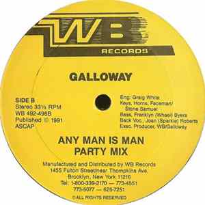 Galloway - Any Man Is Man flac