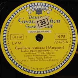 Mascagni - Cavalleria Rusticana (Grosser Opern-Querschnitt) flac