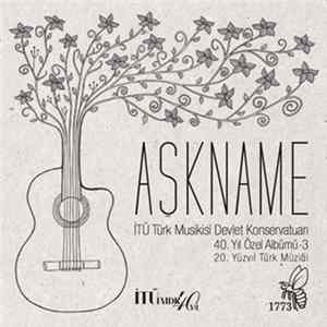 İTÜ Türk Musikisi Devlet Konservatuarı - Aşkname flac
