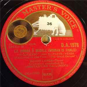 Mario Lanza - La Donna È Mobile / The Loveliest Night Of The Year flac