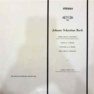 Johann Sebastian Bach - Three Organ Concertos flac