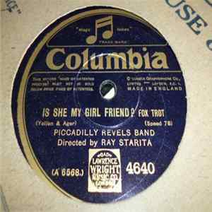 Piccadilly Revels Band - Is She My Girlfriend? / Persian Rosebud flac