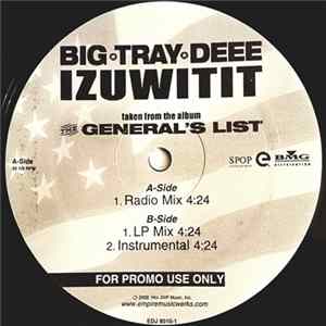 Big Tray Deee - Iz U Wit It flac