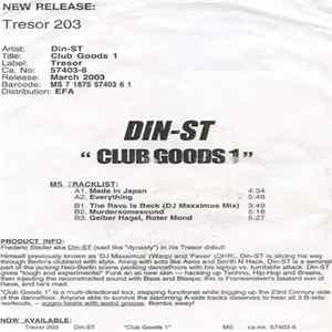 Din-St - Club Goods 1 flac